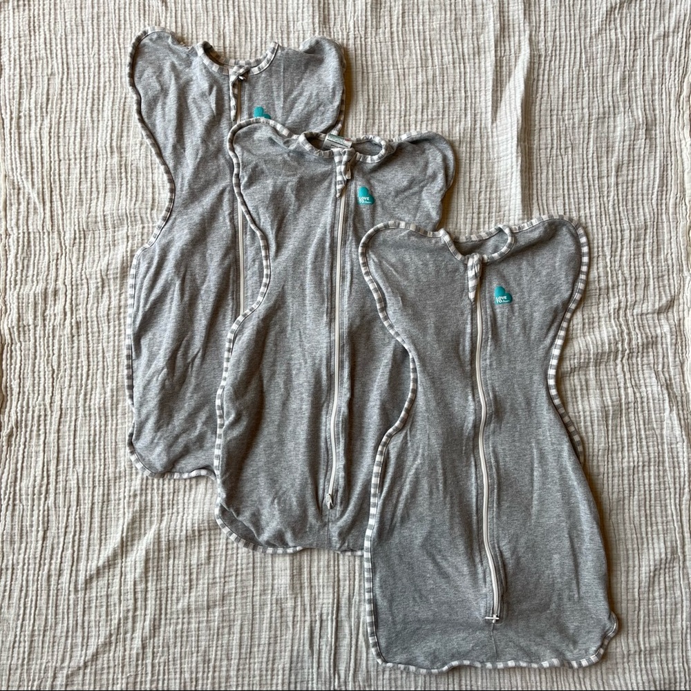 (3) Love to Dream Swaddle, size Small (8-13 lbs)